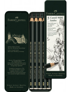 FC119305,SET 5 BUC CREION GRAFIT CASTELL JUMBO FABER-CASTELL