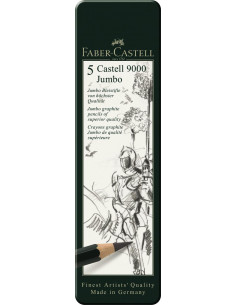 FC119305,SET 5 BUC CREION GRAFIT CASTELL JUMBO FABER-CASTELL 2