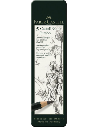 FC119305,SET 5 BUC CREION GRAFIT CASTELL JUMBO FABER-CASTELL