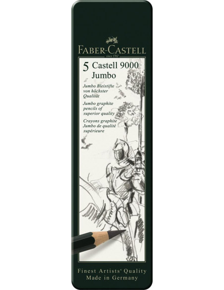 FC119305,SET 5 BUC CREION GRAFIT CASTELL JUMBO FABER-CASTELL