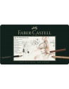 FC112977,Set pitt monochrome grafit+carbune+pastel 33 buc faber-castell