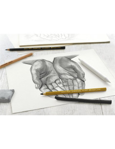 FC114002,Set desen carbune faber-castell 2