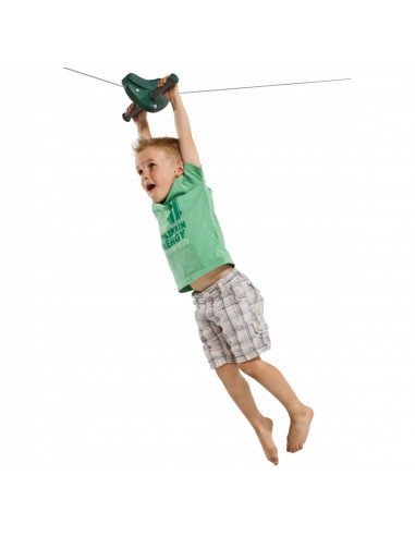 Tiroliana 'PARA" rosie + Leagan Monkey Rosu pentru Tiroliana 'PARA" rosie + Leagan Monkey Rosu pentru