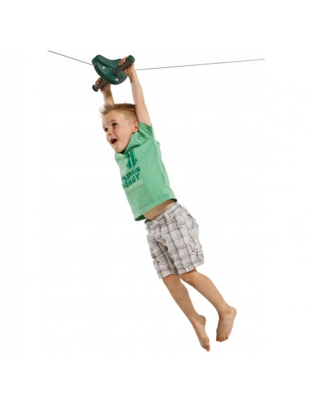 Tiroliana 'PARA" rosie + Leagan Monkey Rosu pentru Tiroliana 'PARA" rosie + Leagan Monkey Rosu pentru