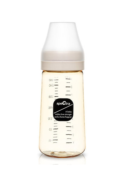 Biberon anticolici premium cu tetina L, galben (260