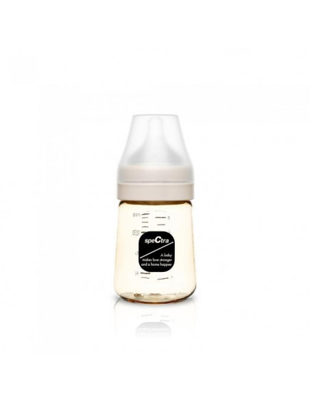 Biberon anticolici premium cu tetina S, galben (160