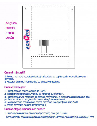 Cupa pentru san - 20mm S,ENAC030