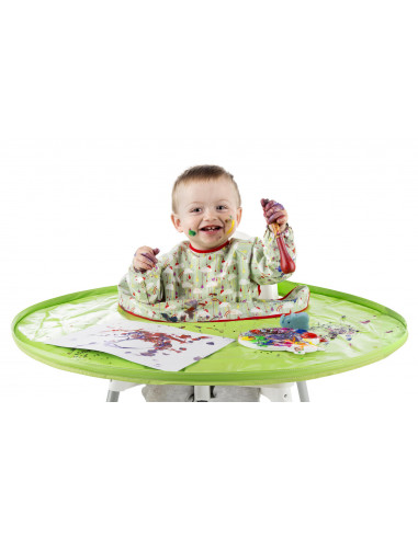 Kit hranire - Baveta si tava (Curcubeu),SKU103