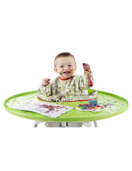 Kit hranire - Baveta si tava (Curcubeu),SKU103