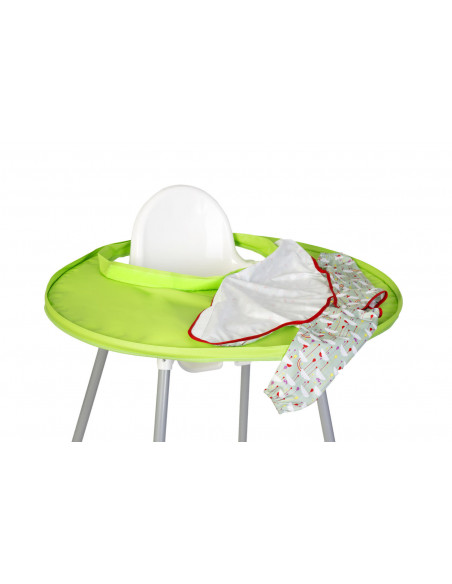 Kit hranire - Baveta si tava (Curcubeu),SKU103