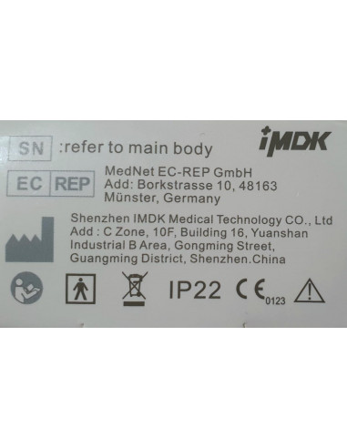 Pulsoximetru pentru deget, Certificat Medical,C101A2