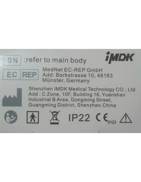 Pulsoximetru pentru deget, Certificat Medical,C101A2