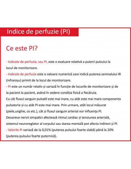 Pulsoximetru pentru deget, Validat clinic,LOX100A