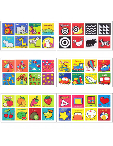 Set de 6 carticele fosnitoare,120321