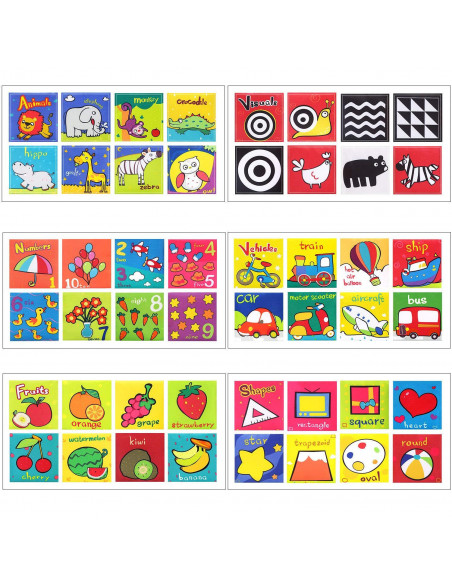 Set de 6 carticele fosnitoare,120321