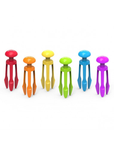 Set 6 carlige colorate,LER2964