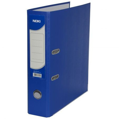 Biblioraft Noki plastifiat, 7.5 cm, Albastru Biblioraft Noki plastifiat, 7.5 cm, Albastru