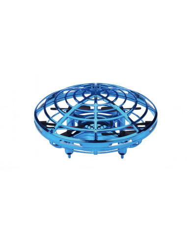 Mini drona OZN cu control gestual (bleu),25303