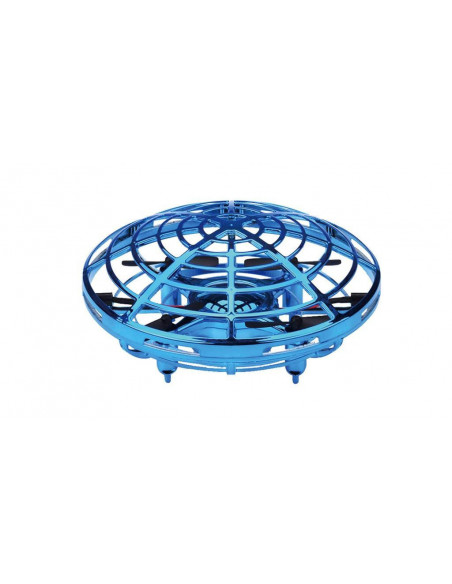 Mini drona OZN cu control gestual (bleu),25303