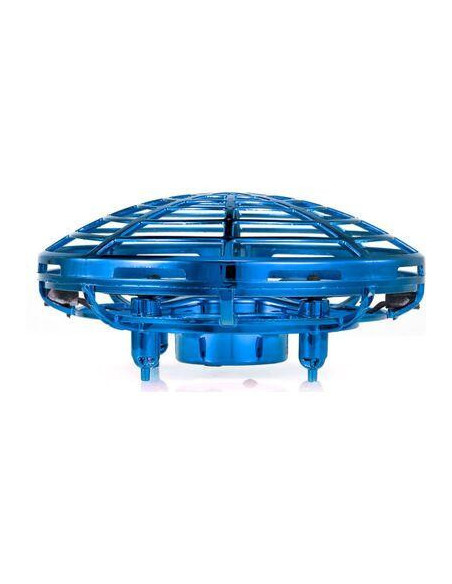 Mini drona OZN cu control gestual (bleu),25303
