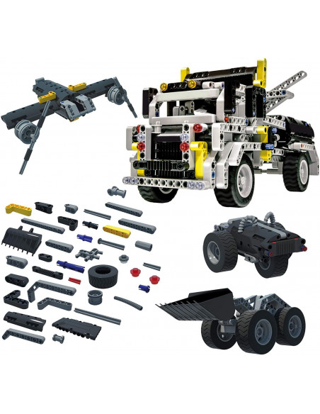 Set STEM 50 in 1 - Masinute pe santier,LS73344