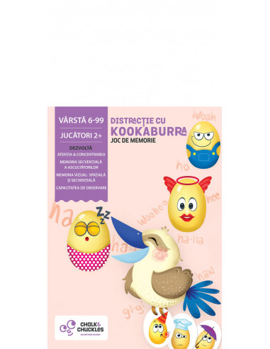 Joc de memorie - Distractie cu Kookaburra,CCPPL034