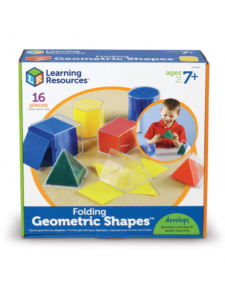 Forme geometrice pliante - 16 piese,LER0921