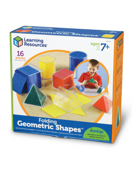 Forme geometrice pliante - 16 piese,LER0921