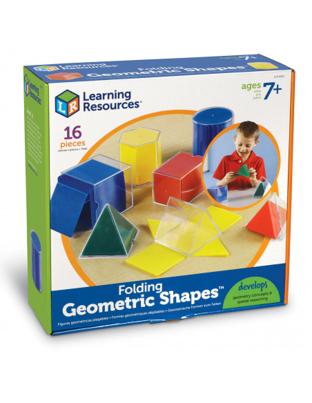 Forme geometrice pliante - 16 piese,LER0921