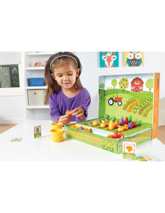 Set pentru sortat - Gradina de la ferma,LER5553 2