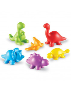 Set pentru sortat si numarat - Dinozauri jucausi (72 2