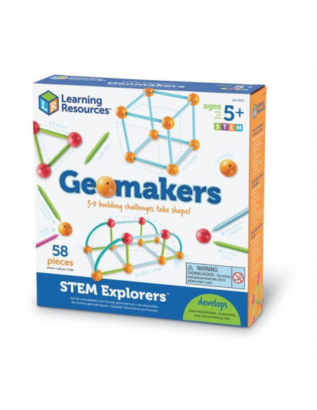 Set constructie - Forme 3D - Explorers,LER9293