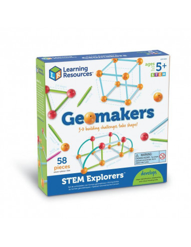 Set constructie - Forme 3D - Explorers,LER9293