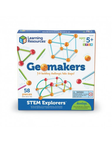 Set constructie - Forme 3D - Explorers,LER9293