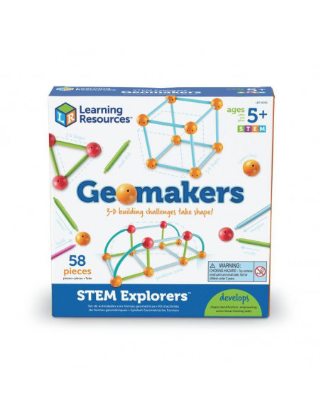 Set constructie - Forme 3D - Explorers,LER9293
