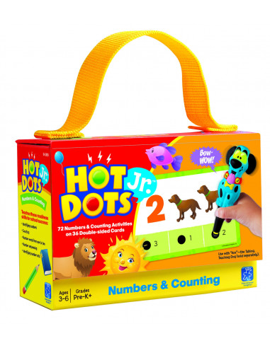 Carduri Junior HOT DOTS "Numerele",EI-2353