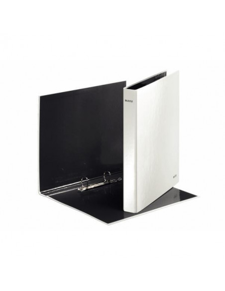 CAIET MECANIC A4 2 INELE 25MM/40MM ALB METALIZAT WOW