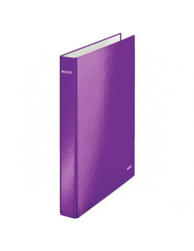 CAIET MECANIC A4 2 INELE 25MM/40MM ALB METALIZAT WOW