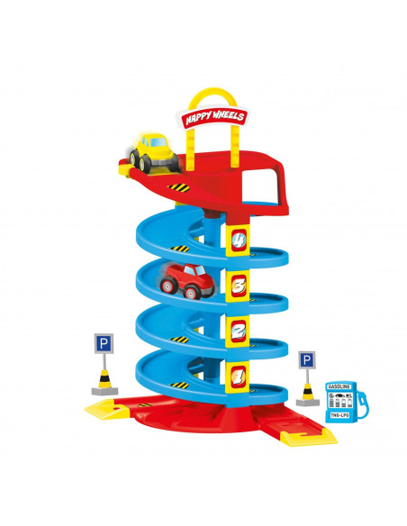 Joc de constructie - Circuit masinute (38 piese),D5153