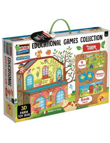 Joc Montessori - Ferma 3D,EX72736