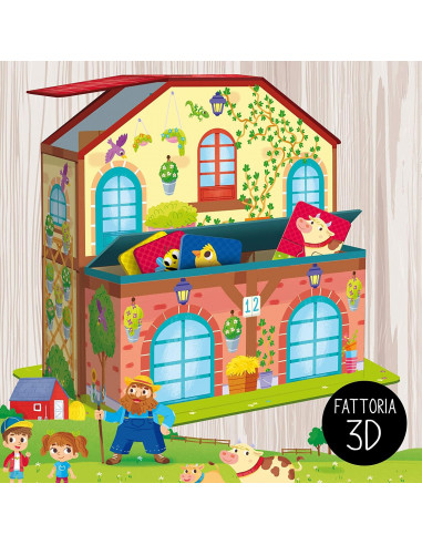 Joc Montessori - Ferma 3D,EX72736