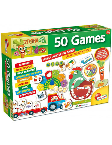 Set 50 jocuri cu pix interactiv,LSE45259