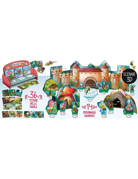 Joc Montessori - Povesti cu zane,EX72644