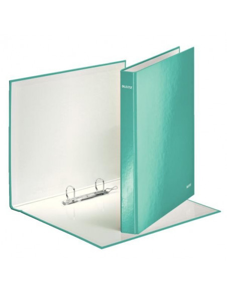 CAIET MECANIC A4 2 INELE 25MM/40MM ALBASTRU METALIZAT WOW CAIET MECANIC A4 2 INELE 25MM/40MM ALBASTRU METALIZAT WOW