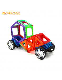 Joc de constructie magnetic - 118 piese,MPT-118 2