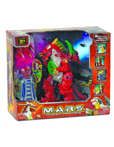 Robot M.A.R.S. - Dinozaur rosu,4021T