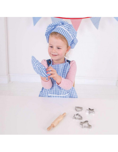 Set sortulet si accesorii - Albastru,BJ610