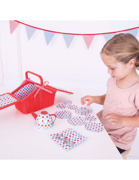 Setul meu de picnic cu buline,BJ630