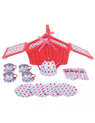 Setul meu de picnic cu buline,BJ630