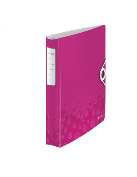 CAIET MECANIC A4 4 INELE 30MM/52MM ROZ METALIZAT SOFTCLICK